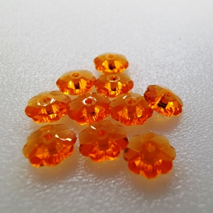 Swarovski 3700 Margarita Tangerine 6mm